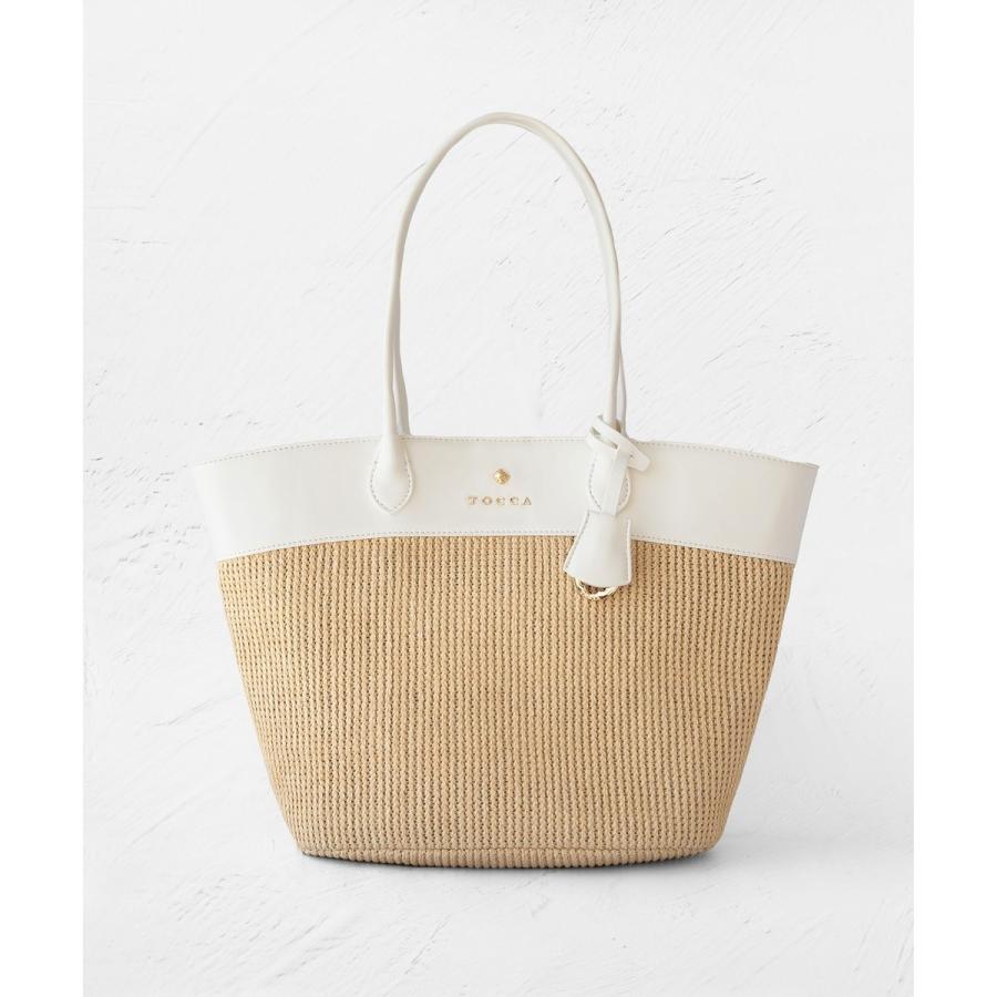 TOCCA 【A4サイズ対応】COLOR of AUBE BASKET かごバッグ