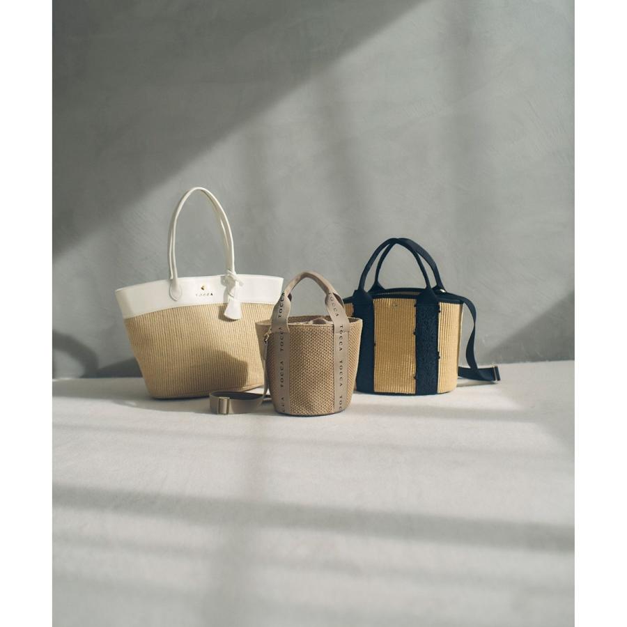 TOCCA 【A4サイズ対応】COLOR of AUBE BASKET かごバッグ