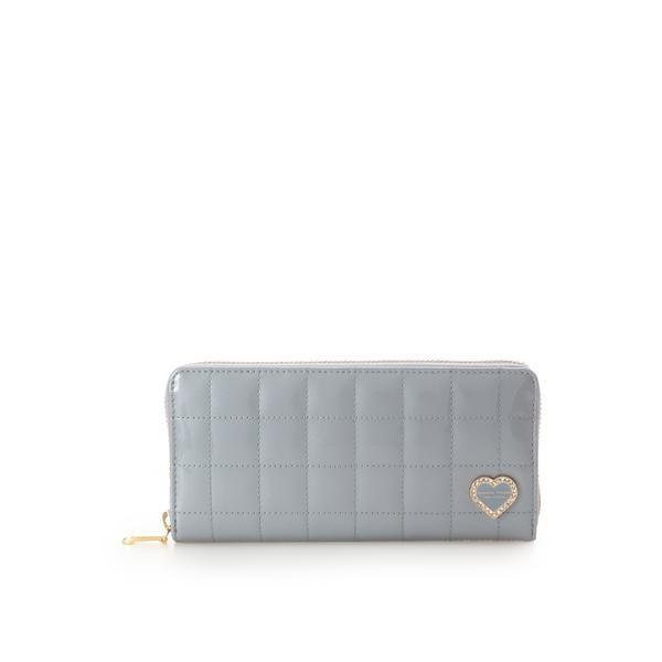 Chanel エナメルキルティング 長財布 エナメル ブラック