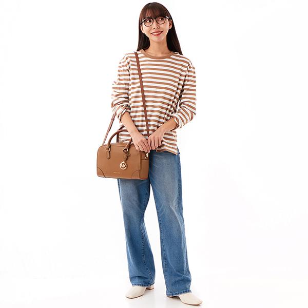 MICHAEL KORS（マイケルコース） THOMPSON ぺブル レザー サッチェル