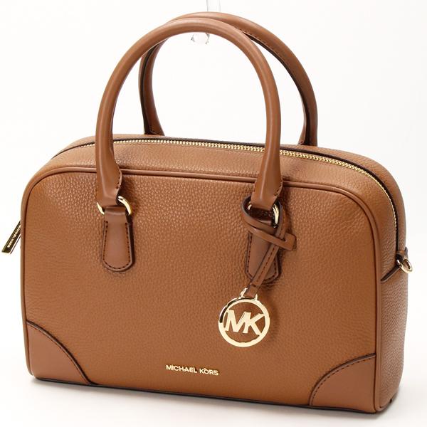 MICHAEL KORS（マイケルコース） THOMPSON ぺブル レザー サッチェル