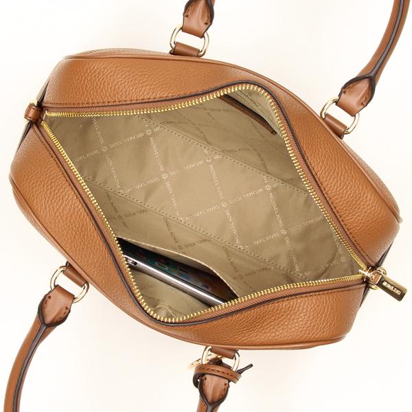 MICHAEL KORS（マイケルコース） THOMPSON ぺブル レザー サッチェル