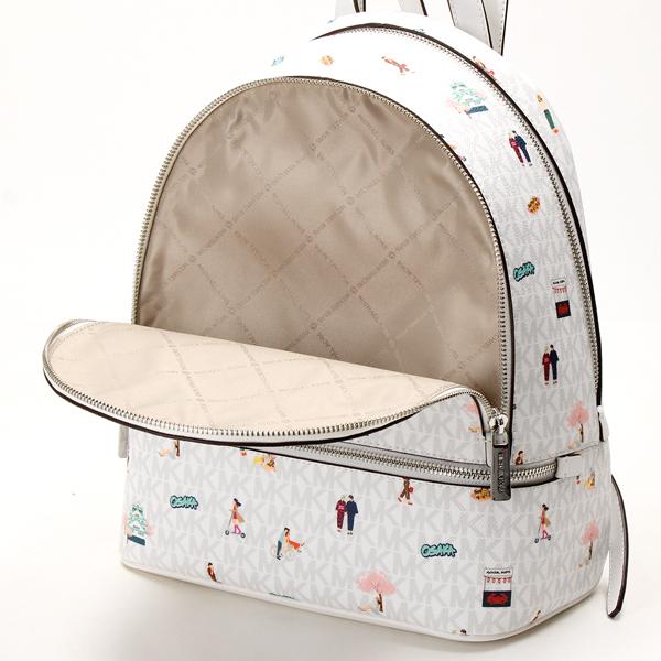 MICHAELKORSOSAKARHEAバックパックミディアム-MKシグネチャー 公式アウトレット】【日本限定】OSAKA RHEA ジップ バックパック