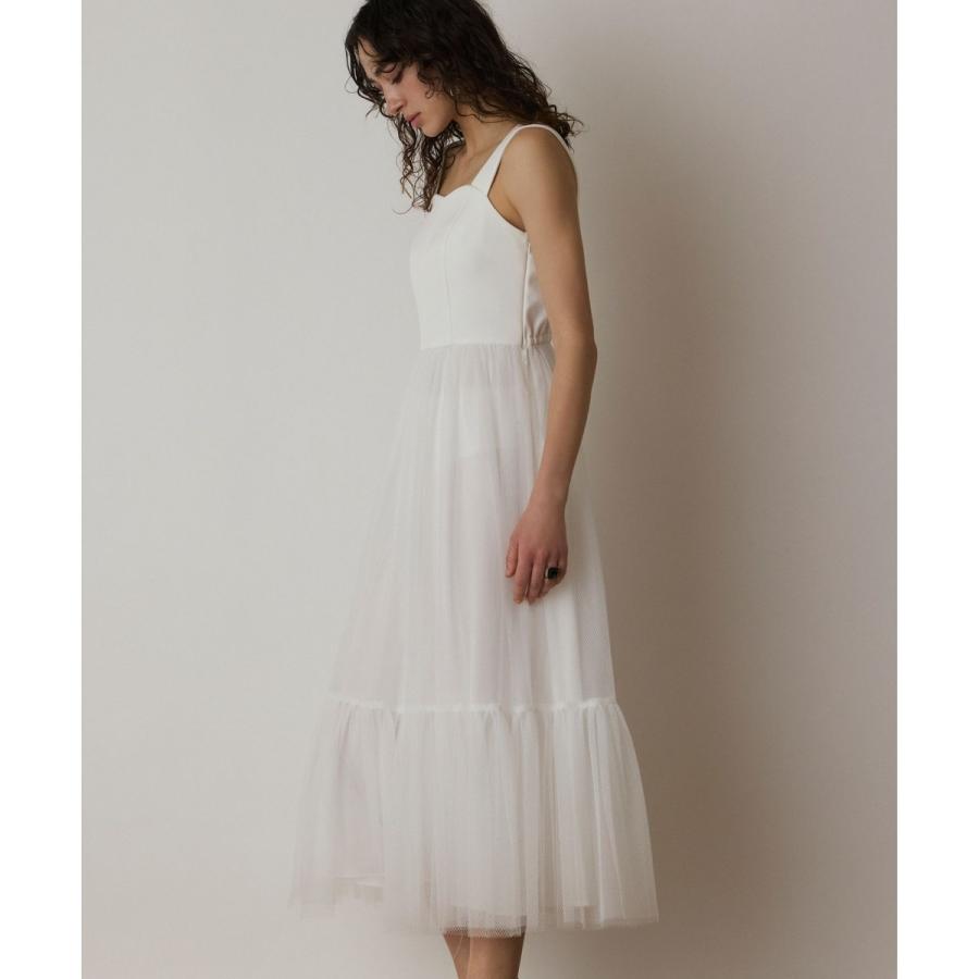 GRACE CONTINENTAL チュールコンビティアードワンピース : マルイ(丸井  