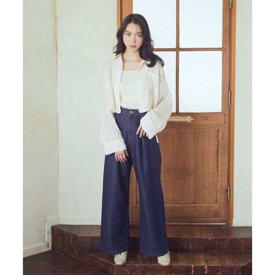 earth music&ecology（アース ミュージック＆エコロジー） ラメデニム