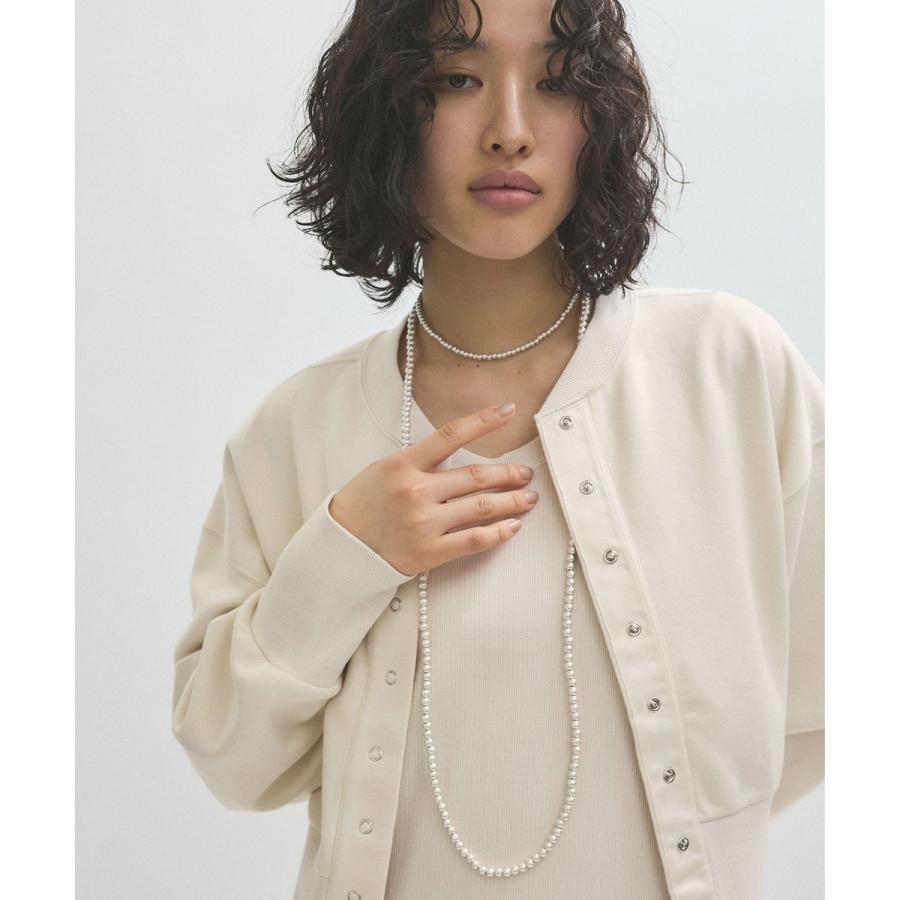 ADAM ET ROPE' 【サステナブル】カーディガンコンビタンクワンピース