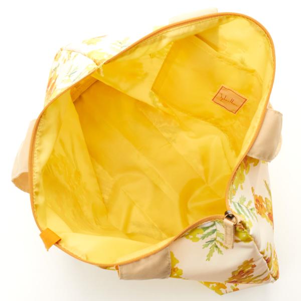 Sybilla（シビラ） ファスナー付き トートバッグ ミモザ 【Sybilla