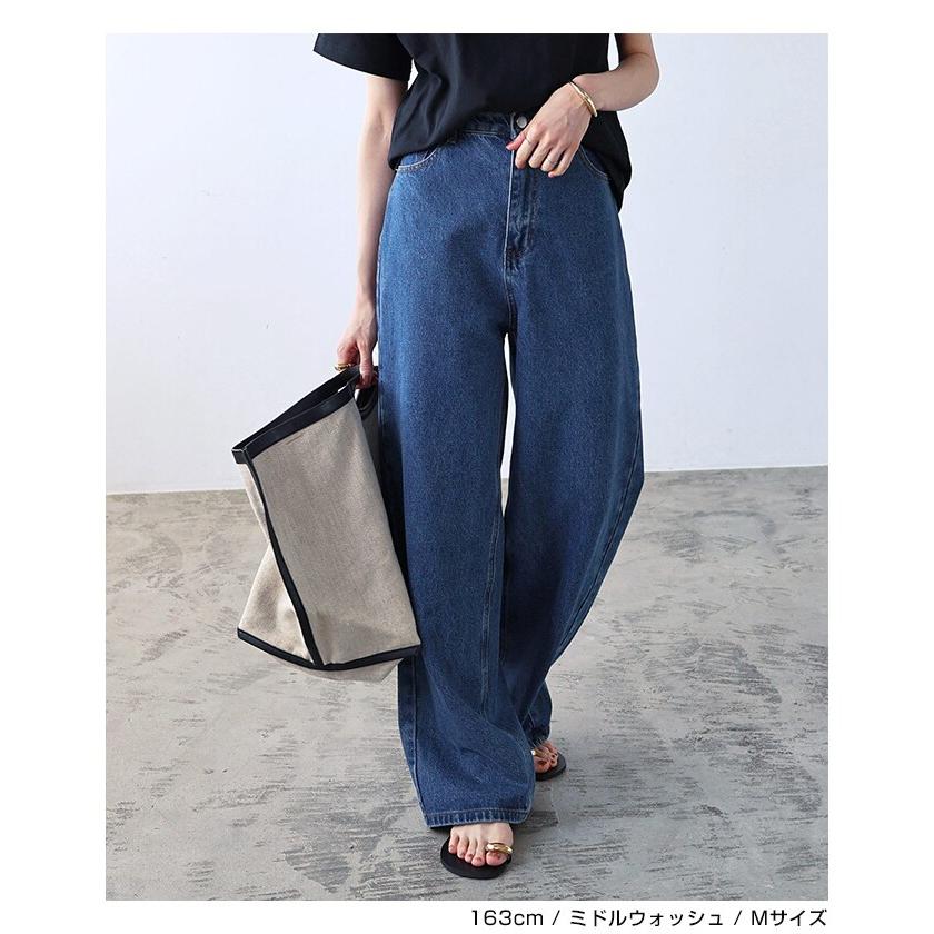 カーブ デニム パンツ evernavy エバーネイビー : マルイ(丸井)Yahoo