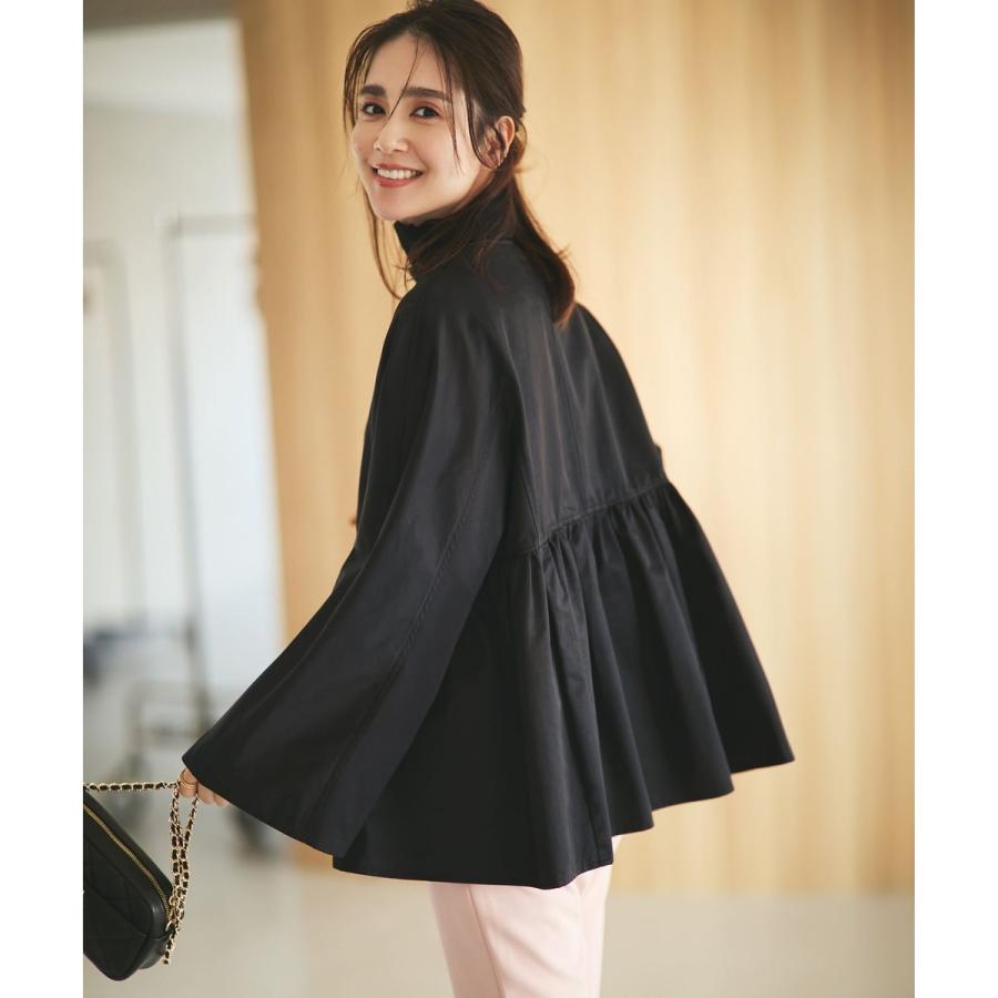 223* 新品 今季 23区 VERYコラボ グロッシーツイル アウター 38 23区 【VERYコラボ/撥水加工】グロッシーツイル アウター