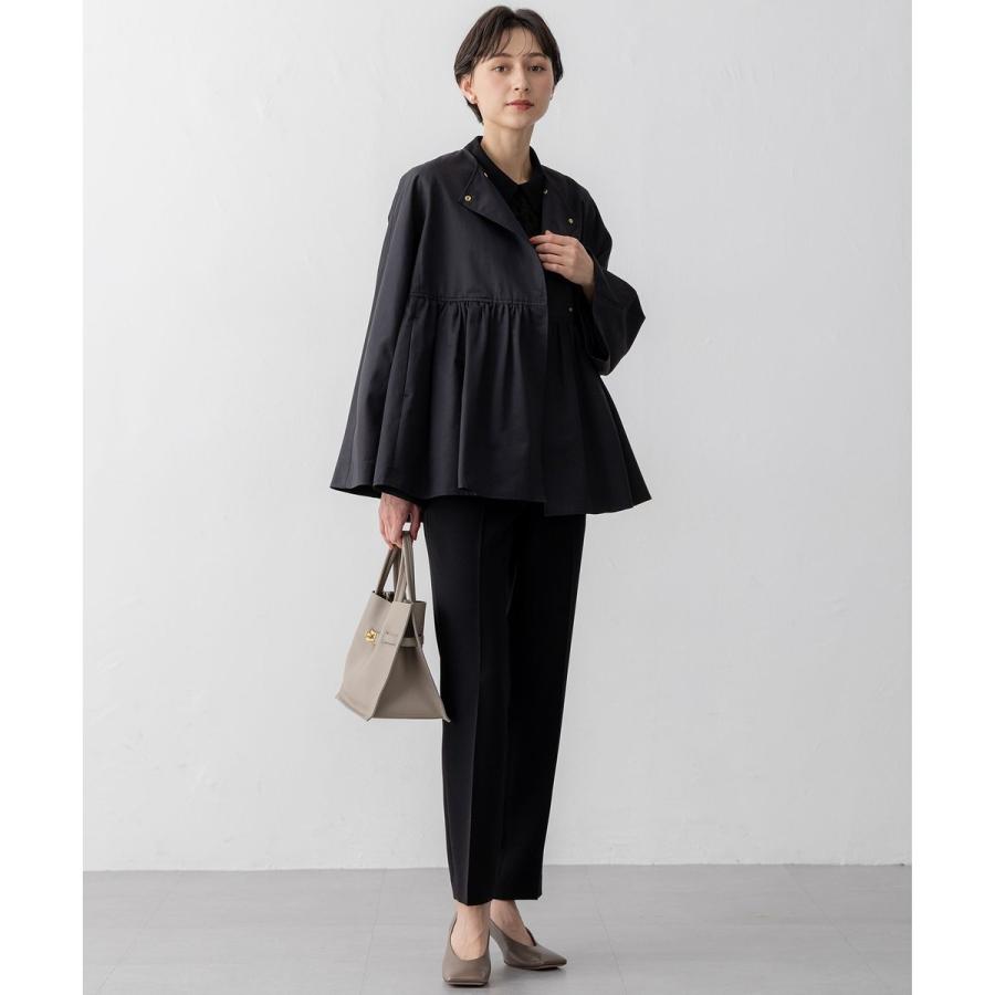 223* 新品 今季 23区 VERYコラボ グロッシーツイル アウター 38 23区 【VERYコラボ/撥水加工】グロッシーツイル アウター