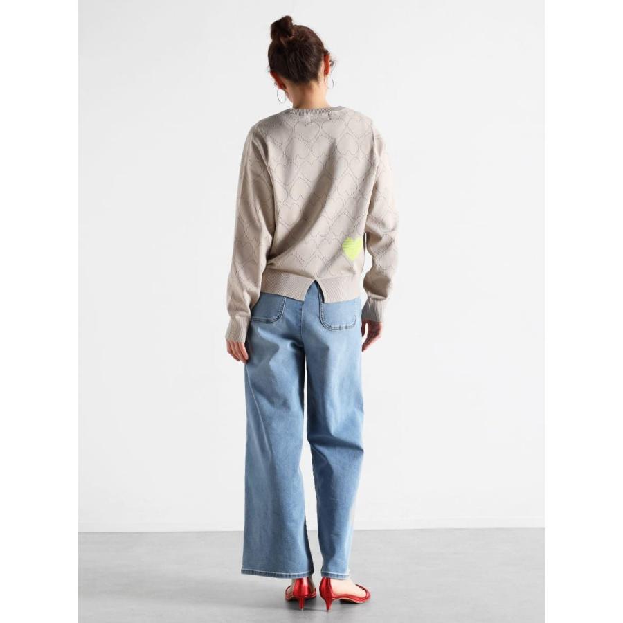 VIN（バン） 透かし編みハートニットカーディガン : マルイ(丸井)Yahoo