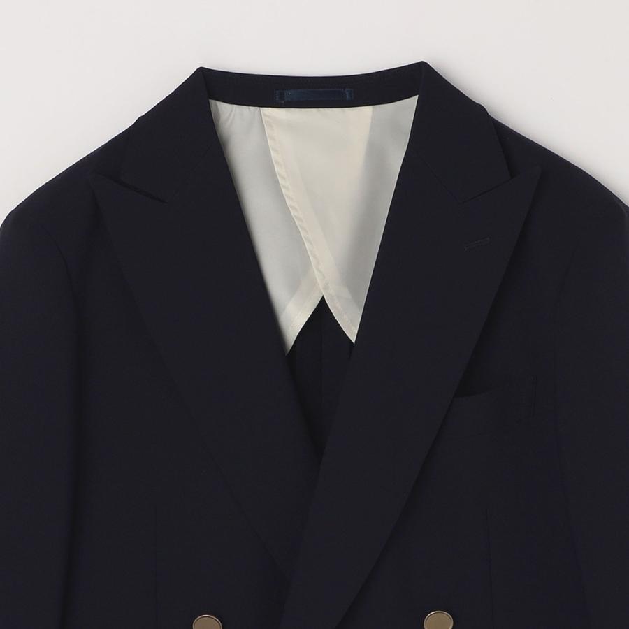 【超美品】SHIPS Colorsネイビー ダブルブレストジャケット サイズ48 SHIPS Colors（シップスカラーズ） SHIPS Colors:〈手洗い可能〉ダブル