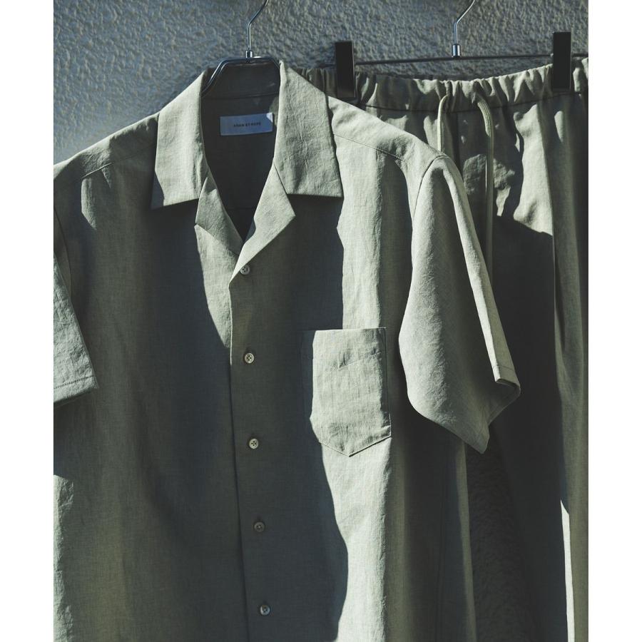 お買い得！！★ADAM ET ROPE'★【RIRANCHA】セットアップ / オープンカラーシャツ ＆ スラックス