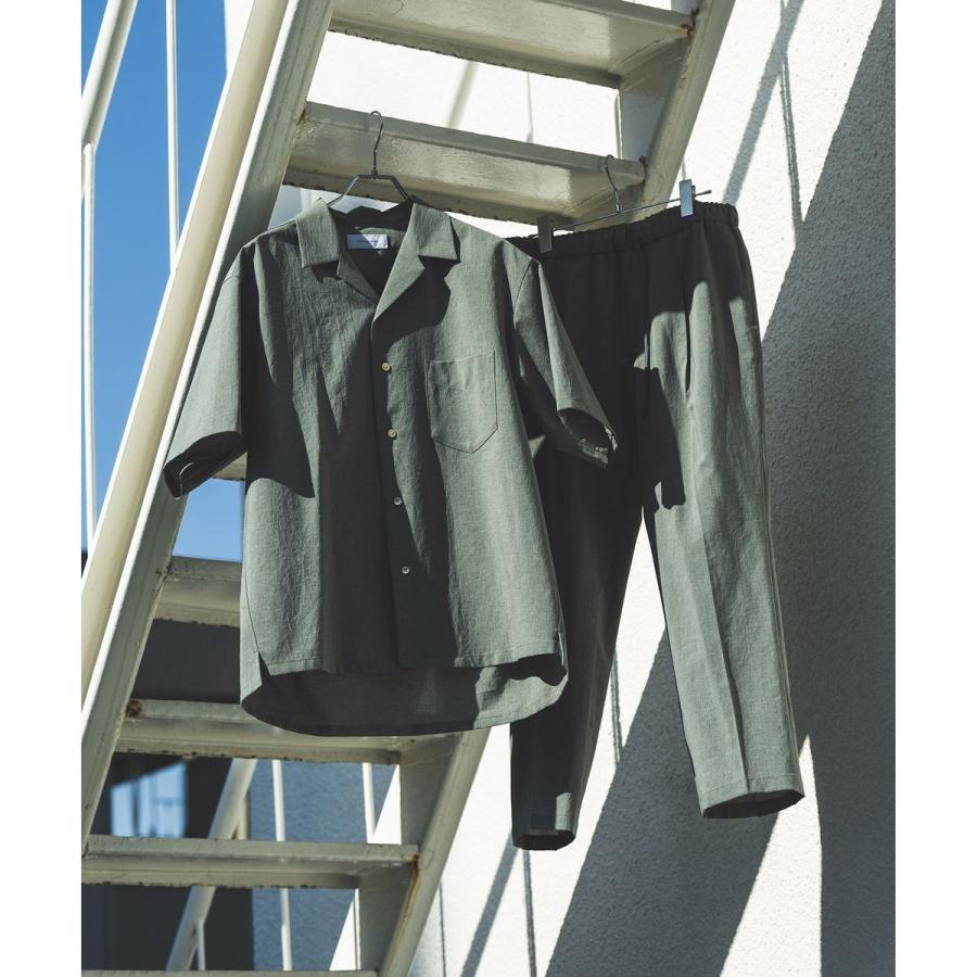 お買い得！！★ADAM ET ROPE'★【RIRANCHA】セットアップ / オープンカラーシャツ ＆ スラックス