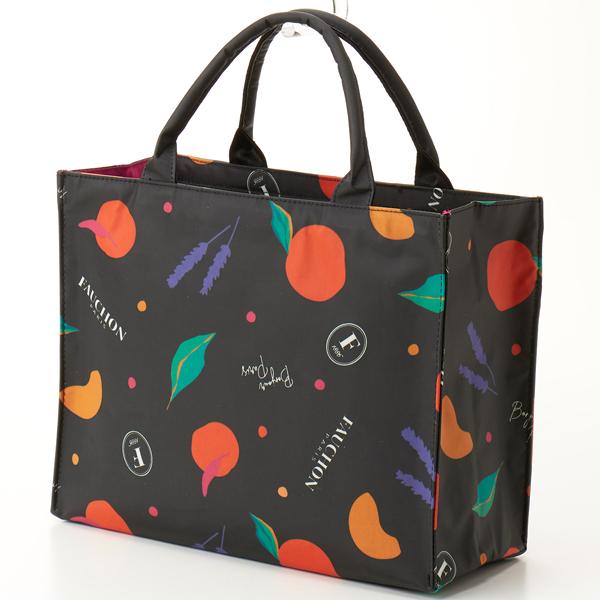 FAUCHON（フォション） ランチトートバッグ（ラミネート加工）Bonjour
