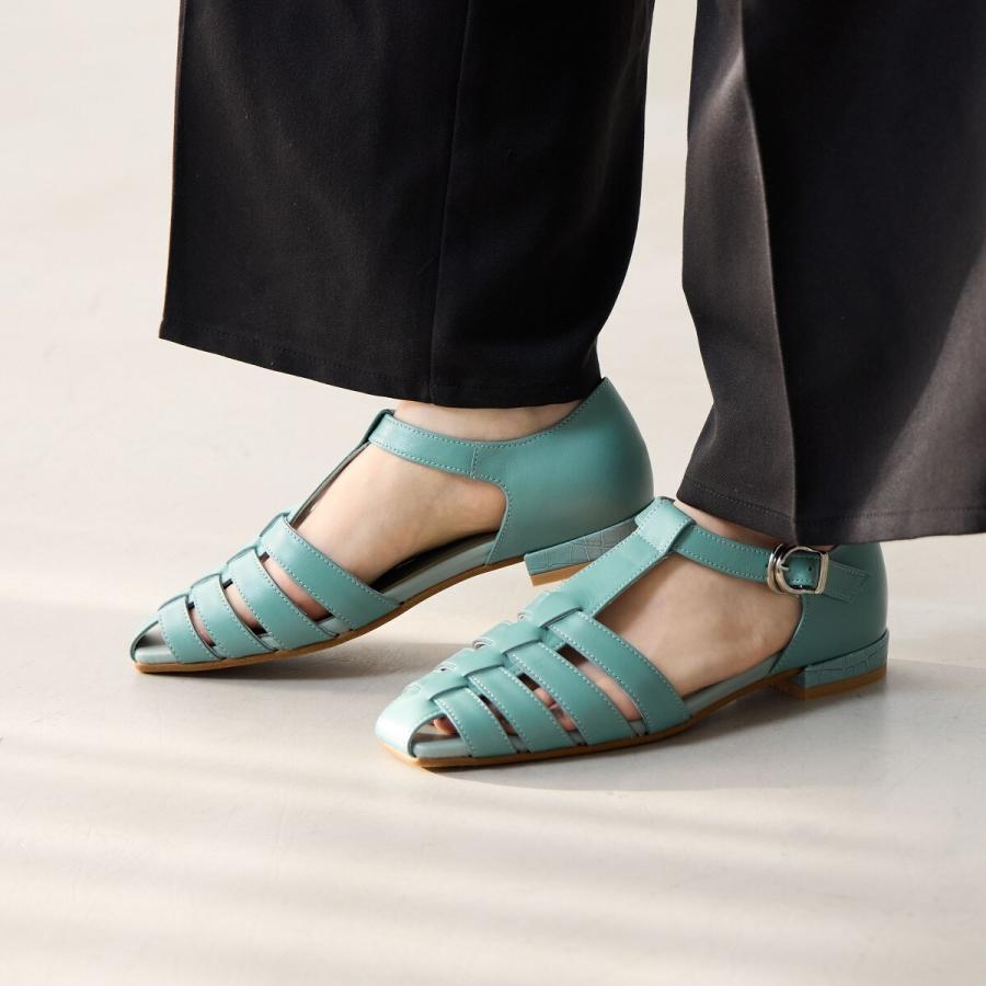 HIMIKO 卑弥呼の春夏の定番◇ソフトスクエアトゥグルカシューズ/651501