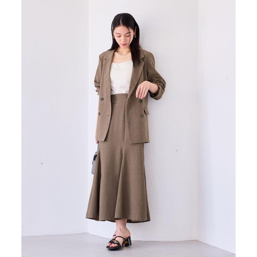 【新品】VIS 美easy リネンライク3点セット Mサイズ VIS（ビス） 美easyリネンライクテーラードジャケット/イージーケア