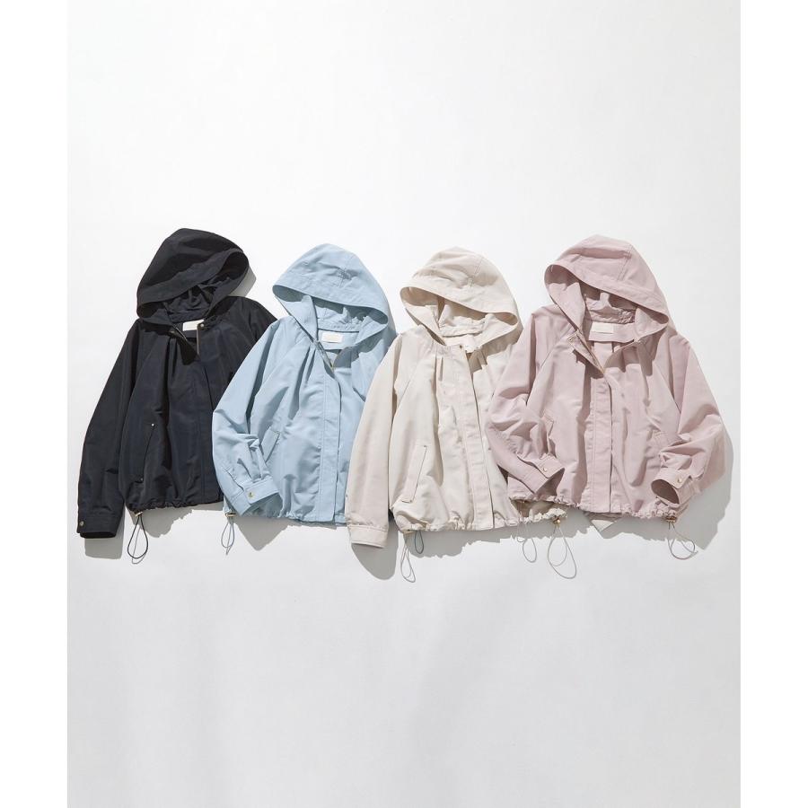 ANY SIS 【撥水・UVカット・花粉ガード】2WAYラグランフーディ