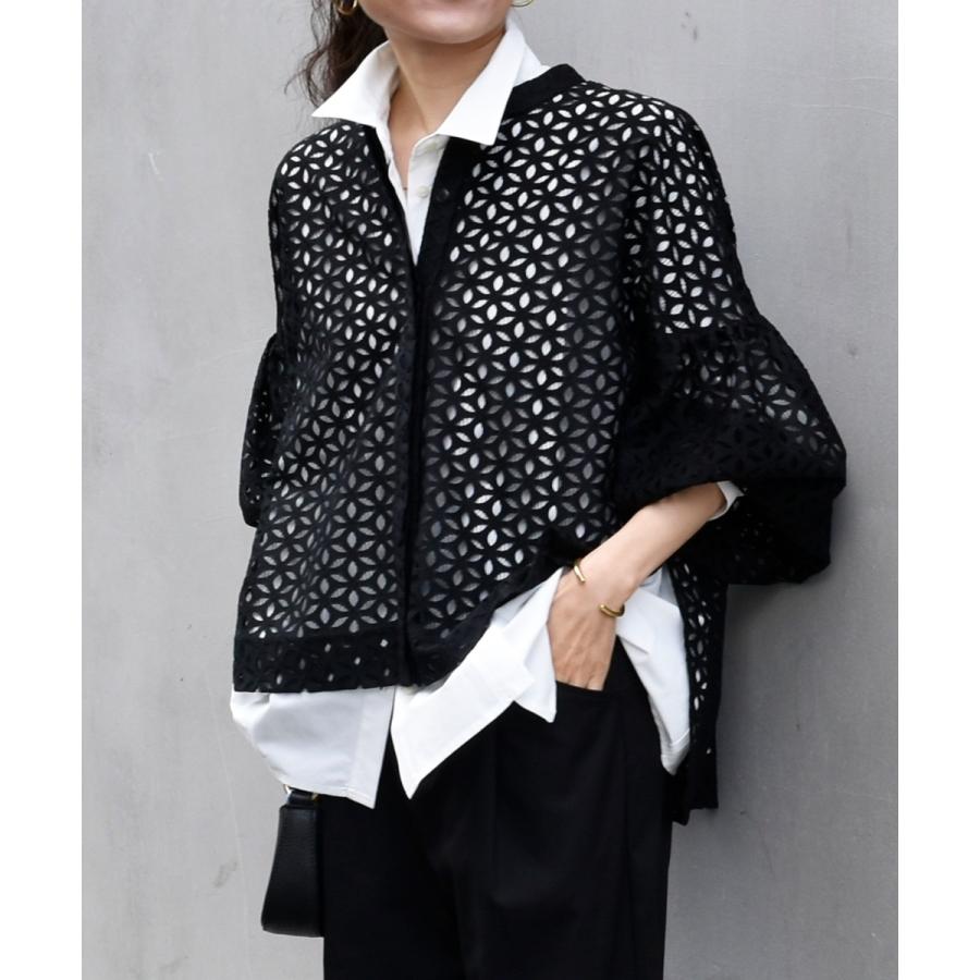 《手洗い可能》TORRAZZO DONNA 別注レースブラウス