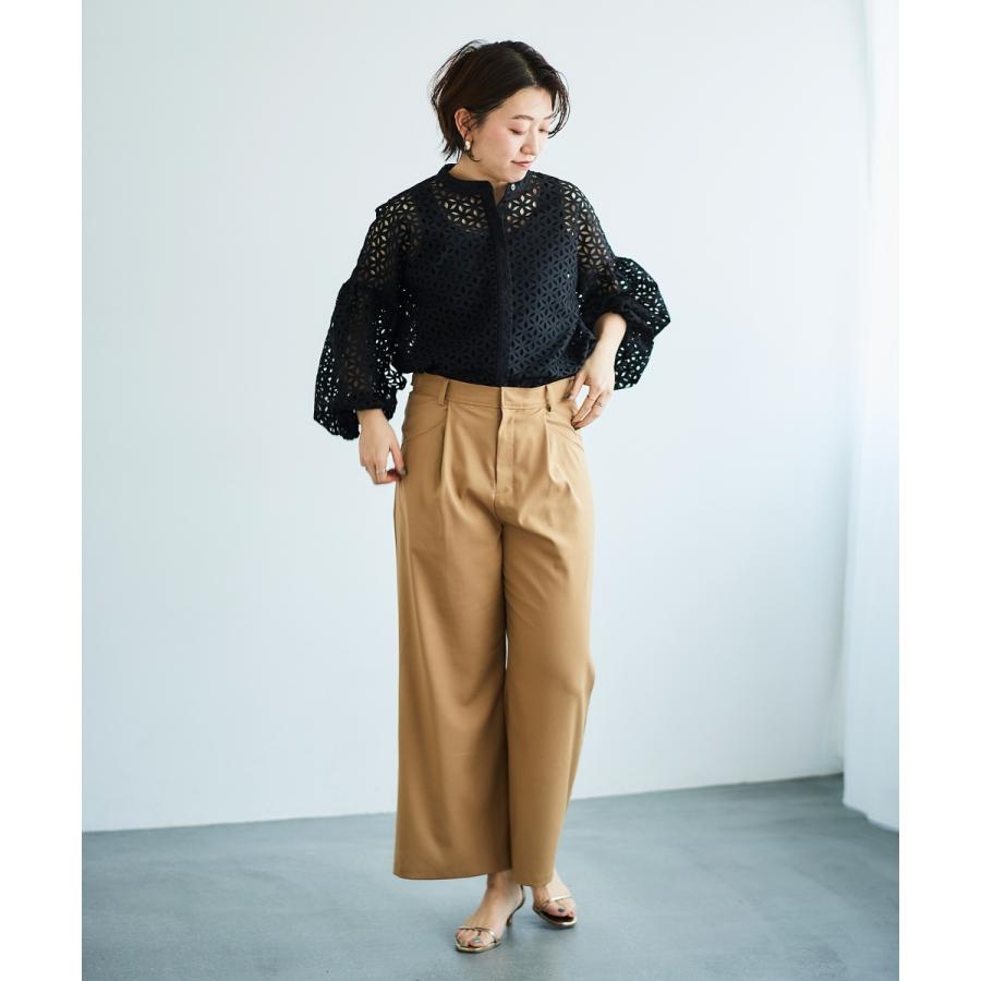 《手洗い可能》TORRAZZO DONNA 別注レースブラウス