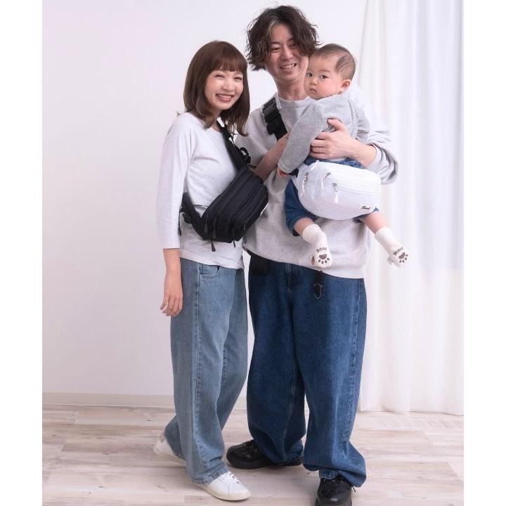 ヒップシート 抱っこ紐 ボディバッグ 3WAY AGS機能搭載 : マルイ(丸井
