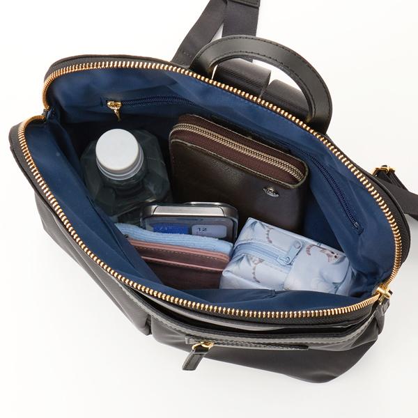 美品✨ランバンコレクション 2way リュック レザー 黒 LANVIN en Bleu 最大55%☆1/30〜 ランバンオンブルー リュック