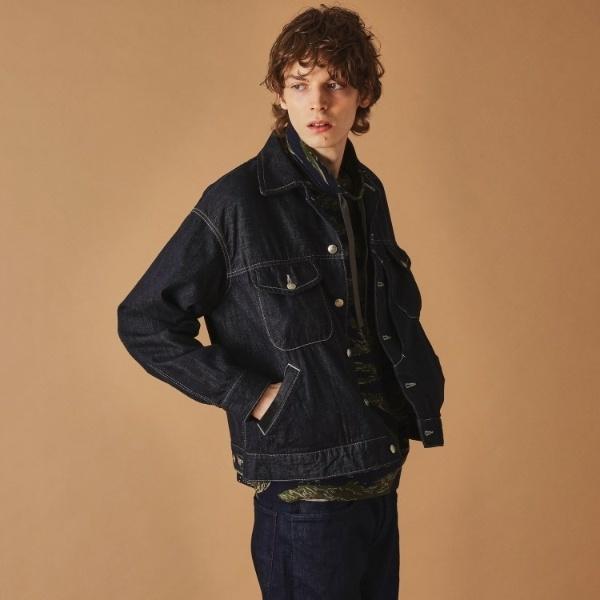 定価4.6万 40ct&525 TAKEO KIKUCHI デニムジャケット 525DENIM ワーク 
