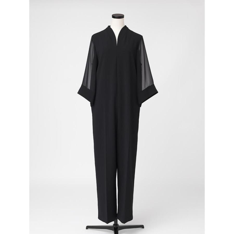 シースルー袖 黒 ジャンプスーツ シアースリーブジャンプスーツ : マルイ(丸井)Yahoo!店 - 通販 - Yahoo