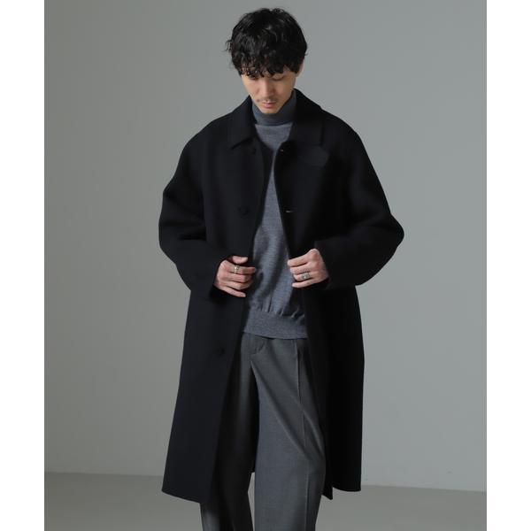ダブルフェイスウールリバーバルカラーコート : マルイ(丸井)Yahoo!店