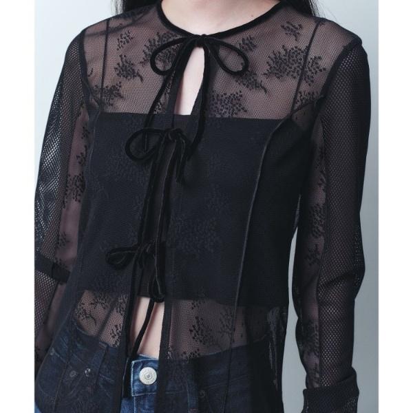 ◇tulle lace ribbon blouse : マルイ(丸井)Yahoo!店 - 通販 - Yahoo