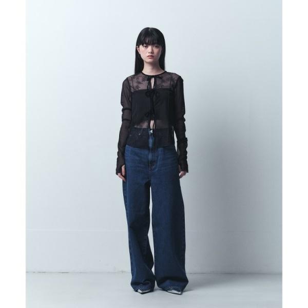 ◇tulle lace ribbon blouse : マルイ(丸井)Yahoo!店 - 通販 - Yahoo