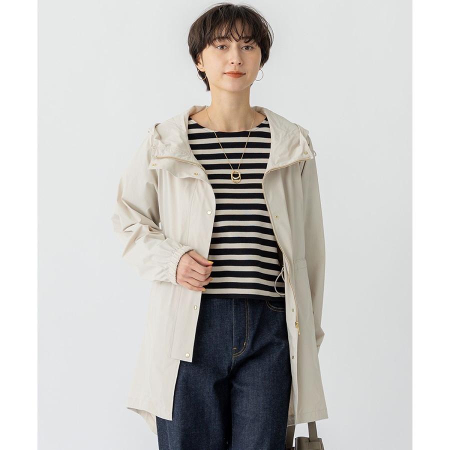 3.9万♡23区 2025春♡完売ナイロン2WAYストレッチ フーデットアウター 23区（ニジュウサンク） 【撥水加工】ナイロン2WAYストレッチ