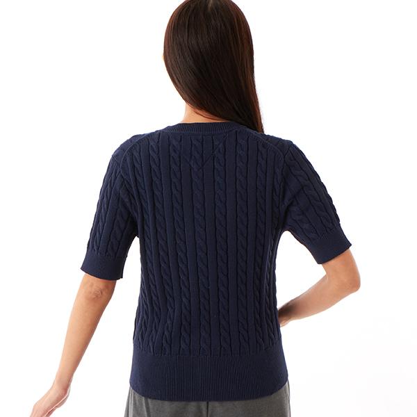 TOMMY JEANS サマーケーブルカーディガン : マルイ(丸井)Yahoo