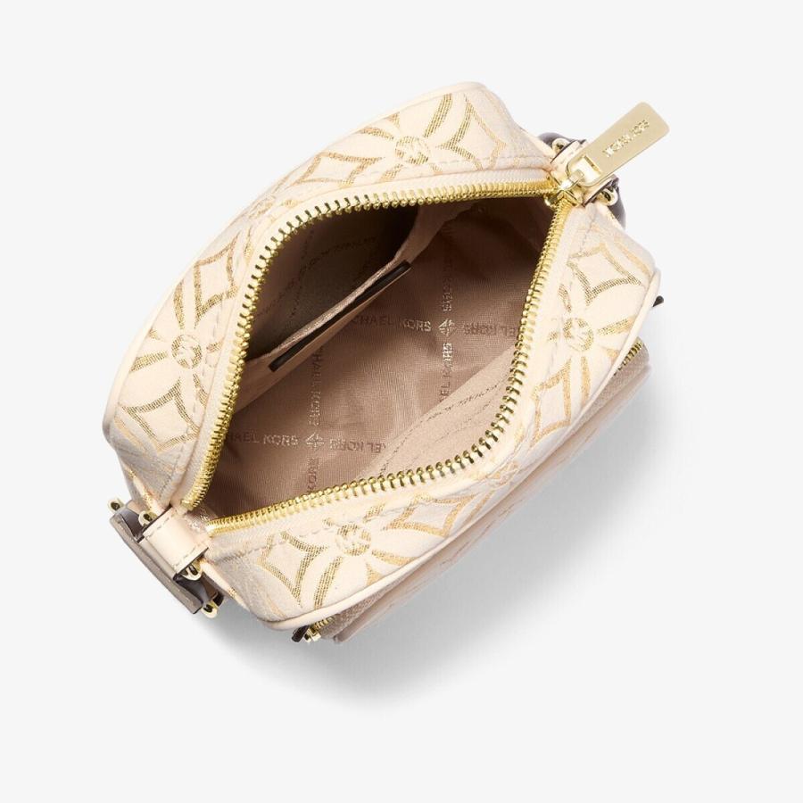 MICHAEL KORS（マイケルコース） JET SET ITEM メタリック ロゴ ジャ