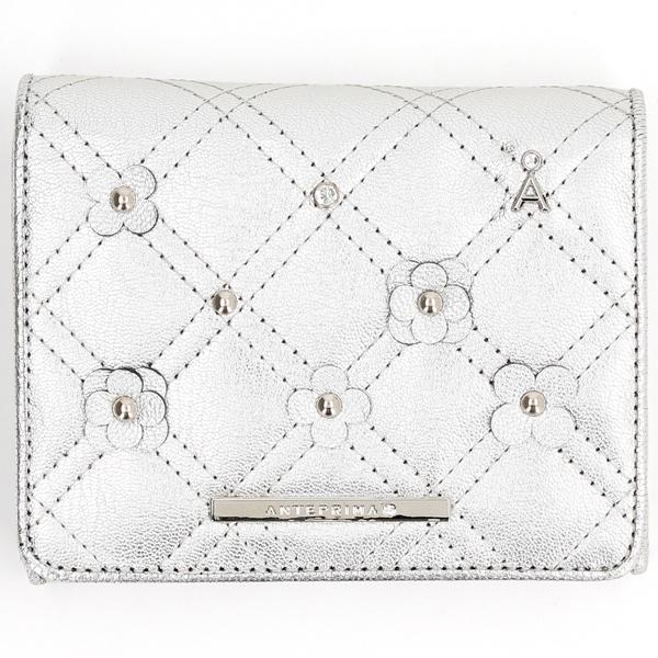 アンテプリマ ディアマンテ 二つ折り財布　シルバー ANTEPRIMA アンテプリマ ディアマンテ 二つ折り財布 : マルイ(丸井