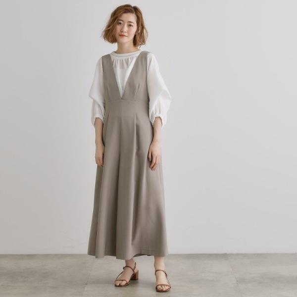 grove（グローブ） ラメストライプサロペット : マルイ(丸井)Yahoo!店