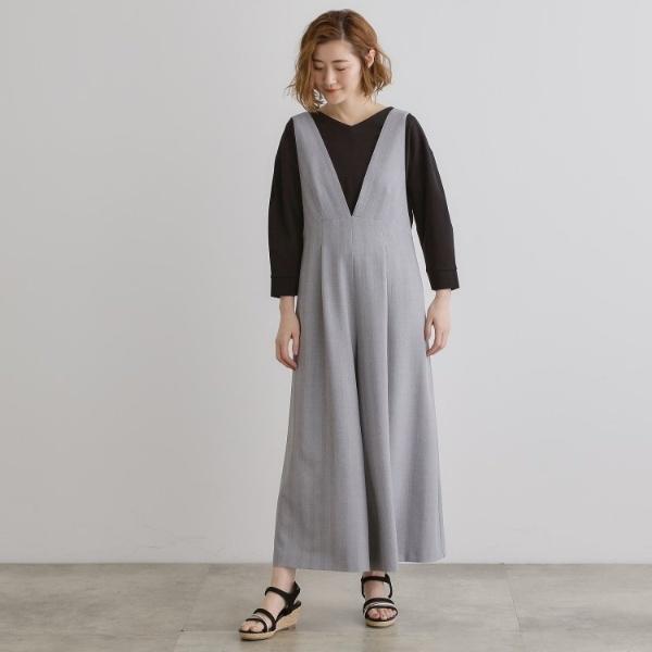 grove（グローブ） ラメストライプサロペット : マルイ(丸井)Yahoo!店