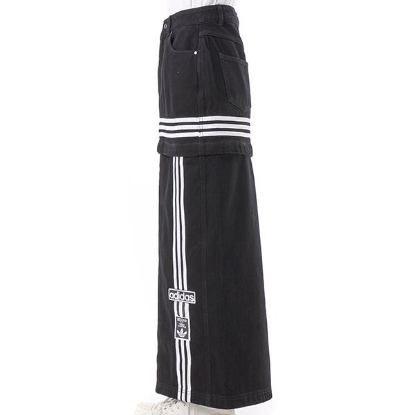 adidas Originals アディブレイク デニム 2in1 スカート 送関込 adidas デニムスカート アディブレイク デニム 2-In-1 スカート