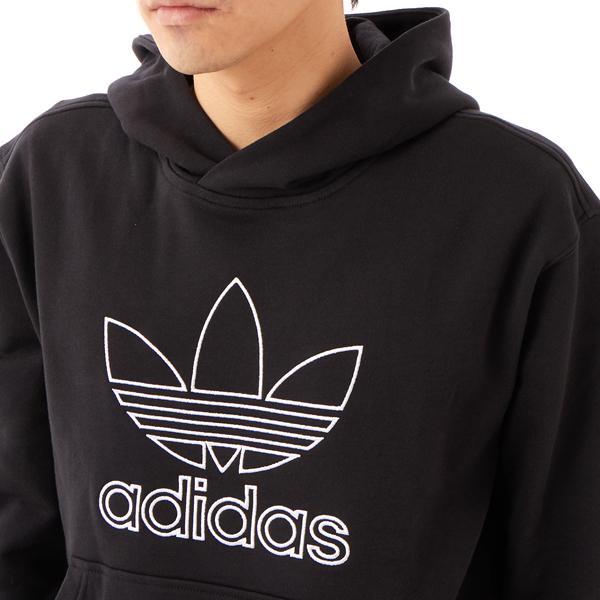 adidas originals▽トレフォイルパーカー レディース ALWAYS ORIGINAL トレフォイルパーカー ブラック｜すべての