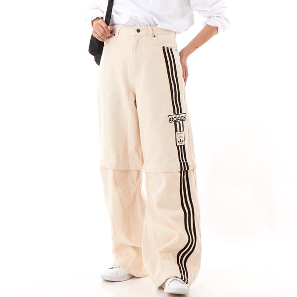 adidas originals アディブレイクデニムパンツ サイズ L ☆adidas originals☆ アディブレイク デニム 2-In-1 パンツ