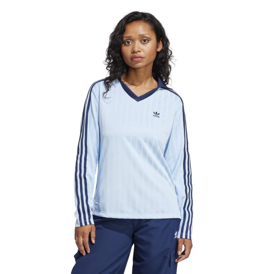 未使用品　adidas originals フットボール長袖シャツ 新品未使用 adidas originals フットボール長袖シャツ 黒 - メルカリ