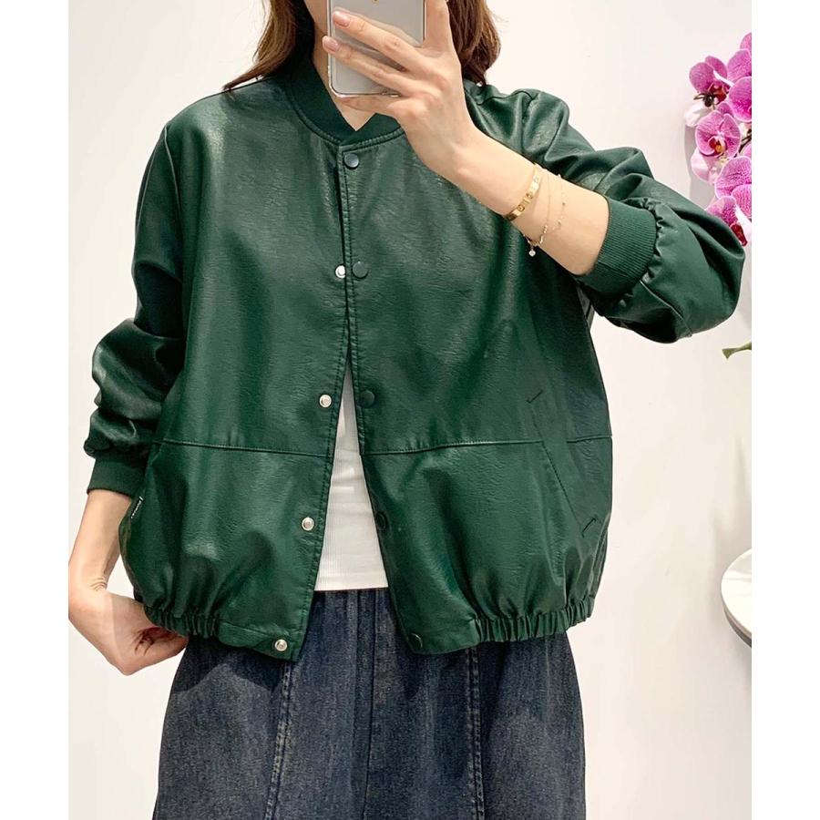 PUマットボマージャケット MASU(エムエーエスユー)のSECRET BOMBER