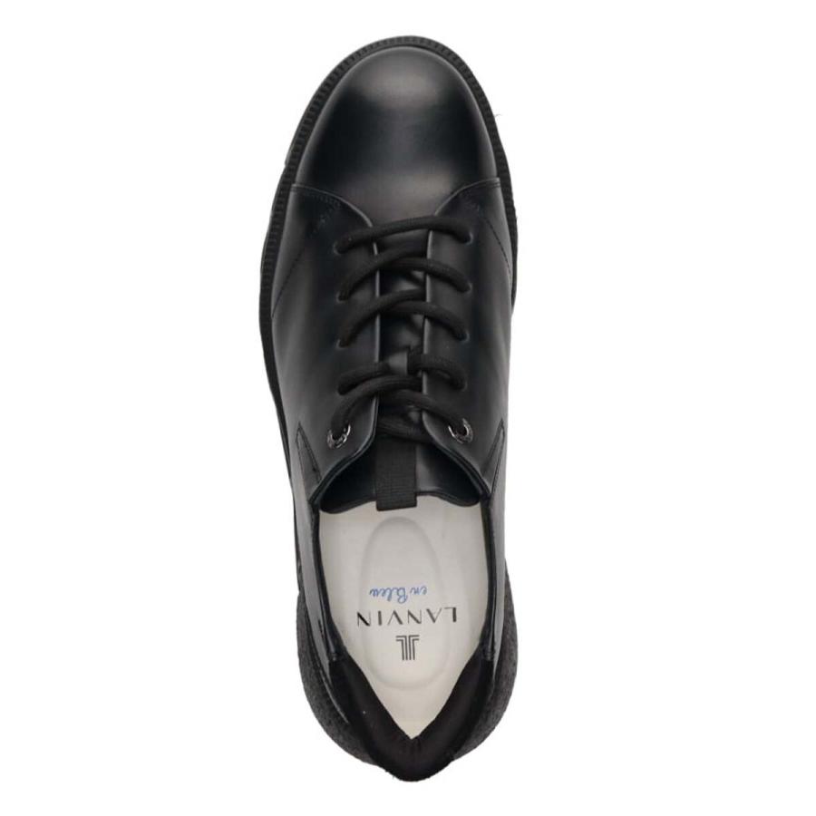 LANVIN en Bleu Bleu クイックフィットレースアップスニーカー