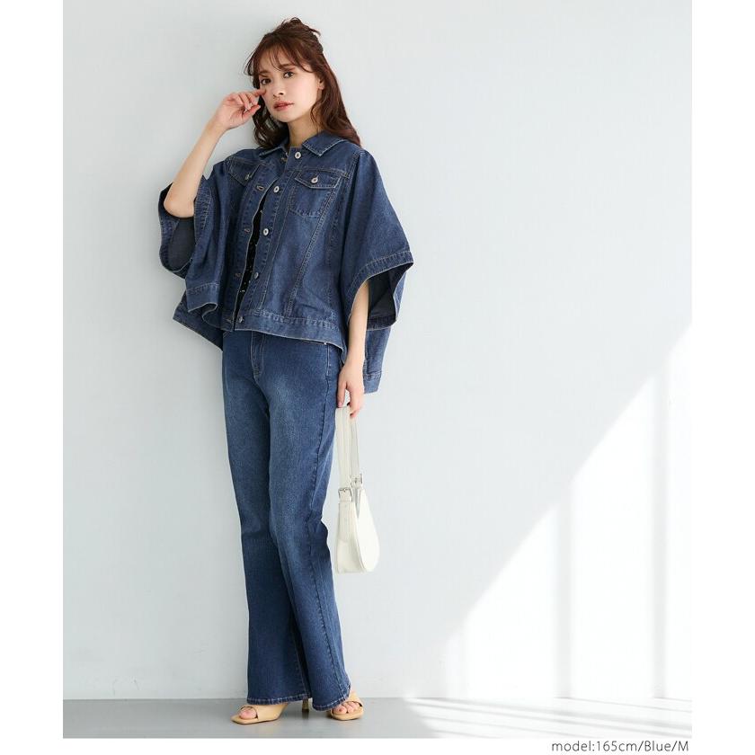 cocaデニムポンチョジャケット Mサイズ♡大人気♡完売♡ coca 【WEB限定セール】デニムポンチョジャケット 全2色