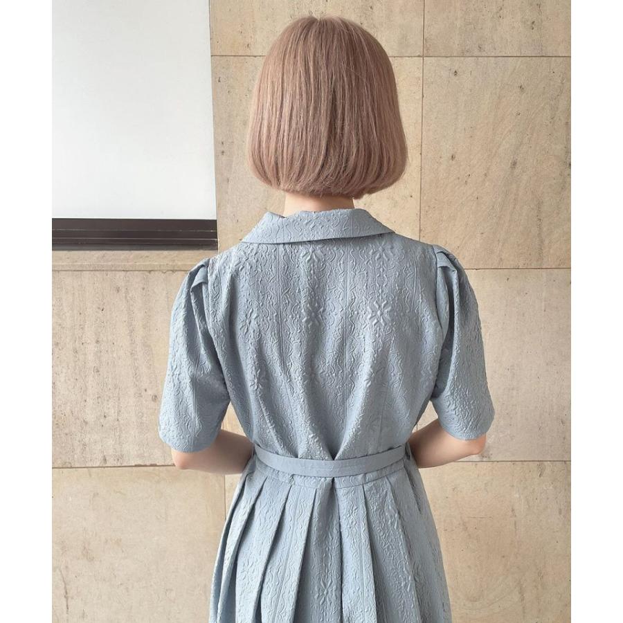 新品タグ付き an another angelus タイル風エンボス柄ワンピース タイル風エンボス柄ワンピース/an another angelus [53BE03h003