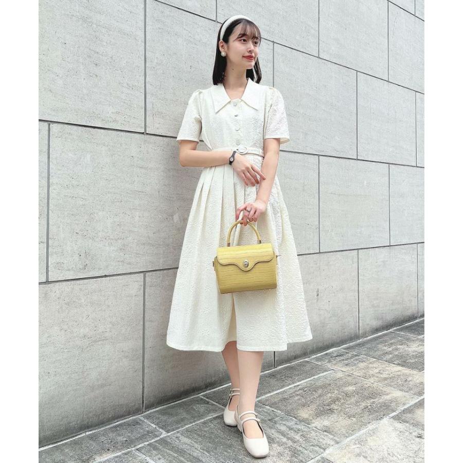 新品タグ付き an another angelus タイル風エンボス柄ワンピース タイル風エンボス柄ワンピース/an another angelus [53BE03h003