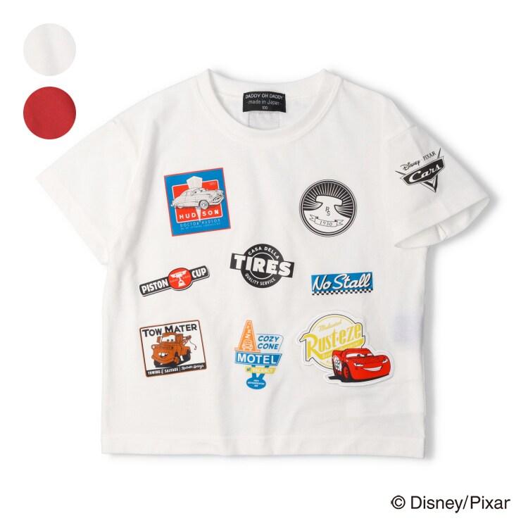 Daddy Oh Daddy（ダディオダディ） カーズ/ワッペン風プリントTシャツ