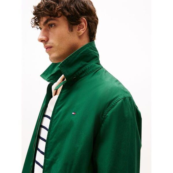 アイビーエム ツイードジャケット グリーン TOMMY HILFIGER ライトウェイトコットンアイビージャケット