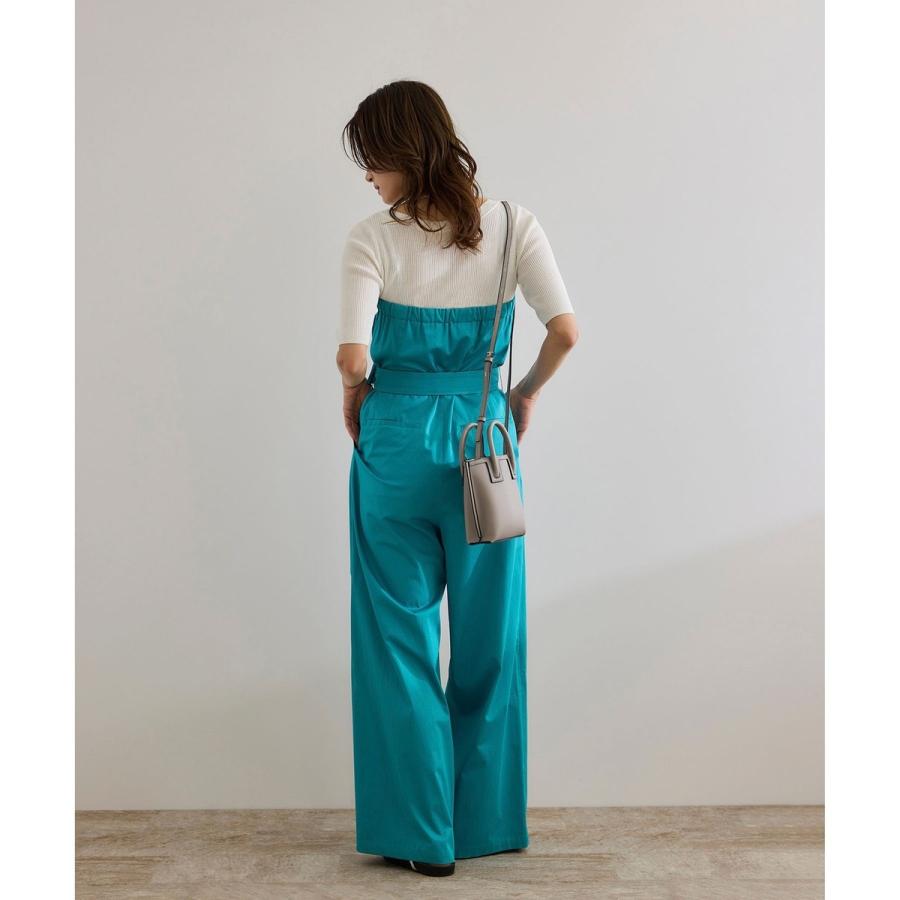 ROPE'（ロペ） コットンサテンオールインワン/洗える : マルイ(丸井