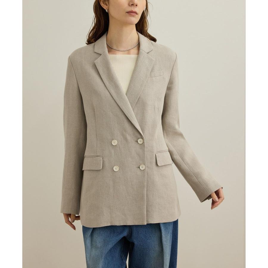 ROPE 尾州リネンダブルブレストジャケット ROPE'｜尾州リネンダブルブレストジャケット | Rakuten Fashion